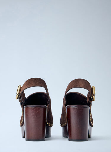 LN-CC® - Chloé: Jeannette Clogs - Brown Chloé Jeannette Clogs Brown chl0265031