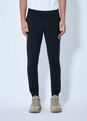 Moncler Logo Patch Joggers Black mon0165024