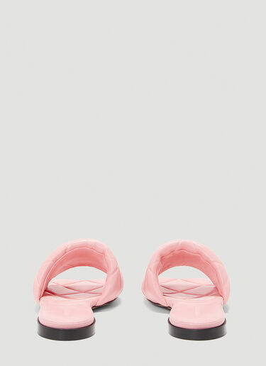 Bottega Veneta Rubber Lido Flat Sandals Pink bov0243043