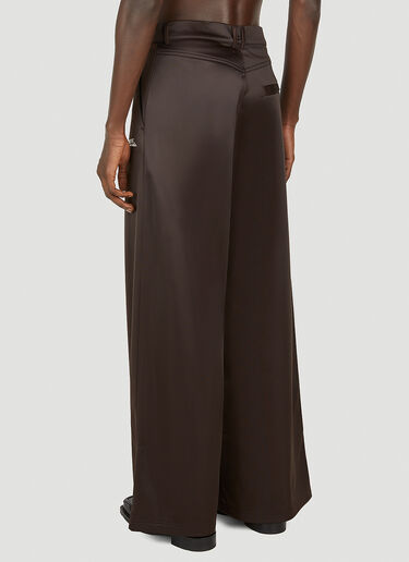 Martine Rose Oversized Track Pants Brown mtr0352006