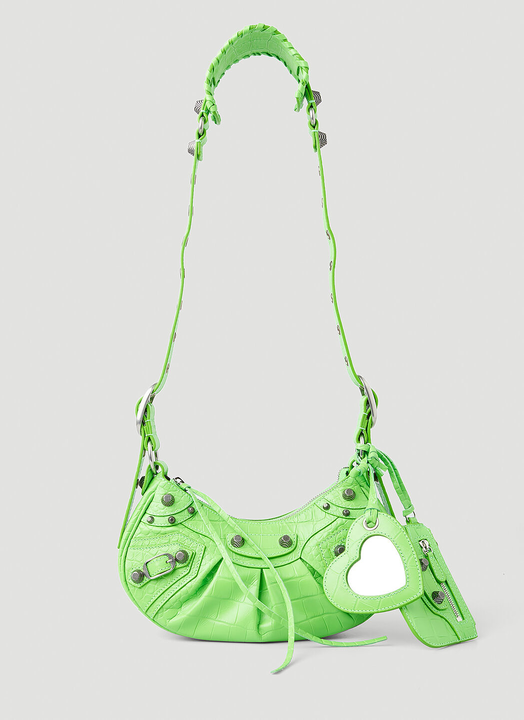 Balenciaga neon green discount bag