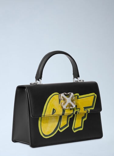 Off-White Jitney 1.4 Top Handle Bag Black ofw0262077