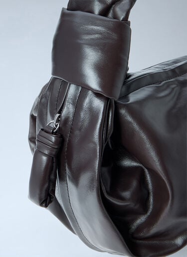 Lemaire Large Soft Croissant Bag Brown lem0266037