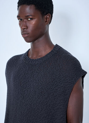 Homme Plissé Issey Miyake 意大利调味饭针织上衣 灰色 hmp0165003