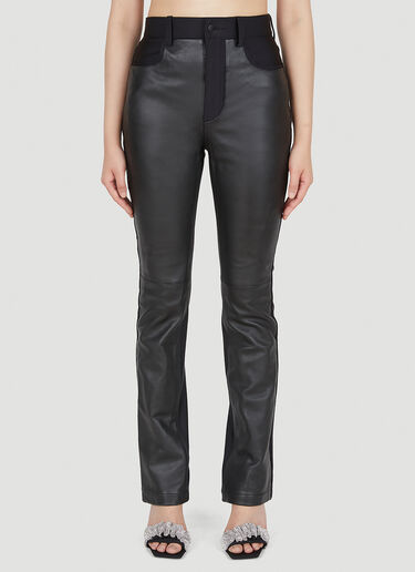 Coated Pants Alexander Wang Coated Pants Black awg0249033