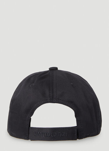 Vetements 프렌들리 로고 베이스볼 캡 블랙 vet0154018