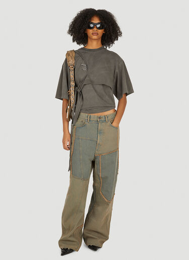 Ottolinger Wrap T-Shirt Grey ott0350001
