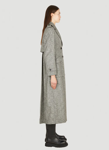 Durazzi Milano Tweed Coat Grey drz0250003