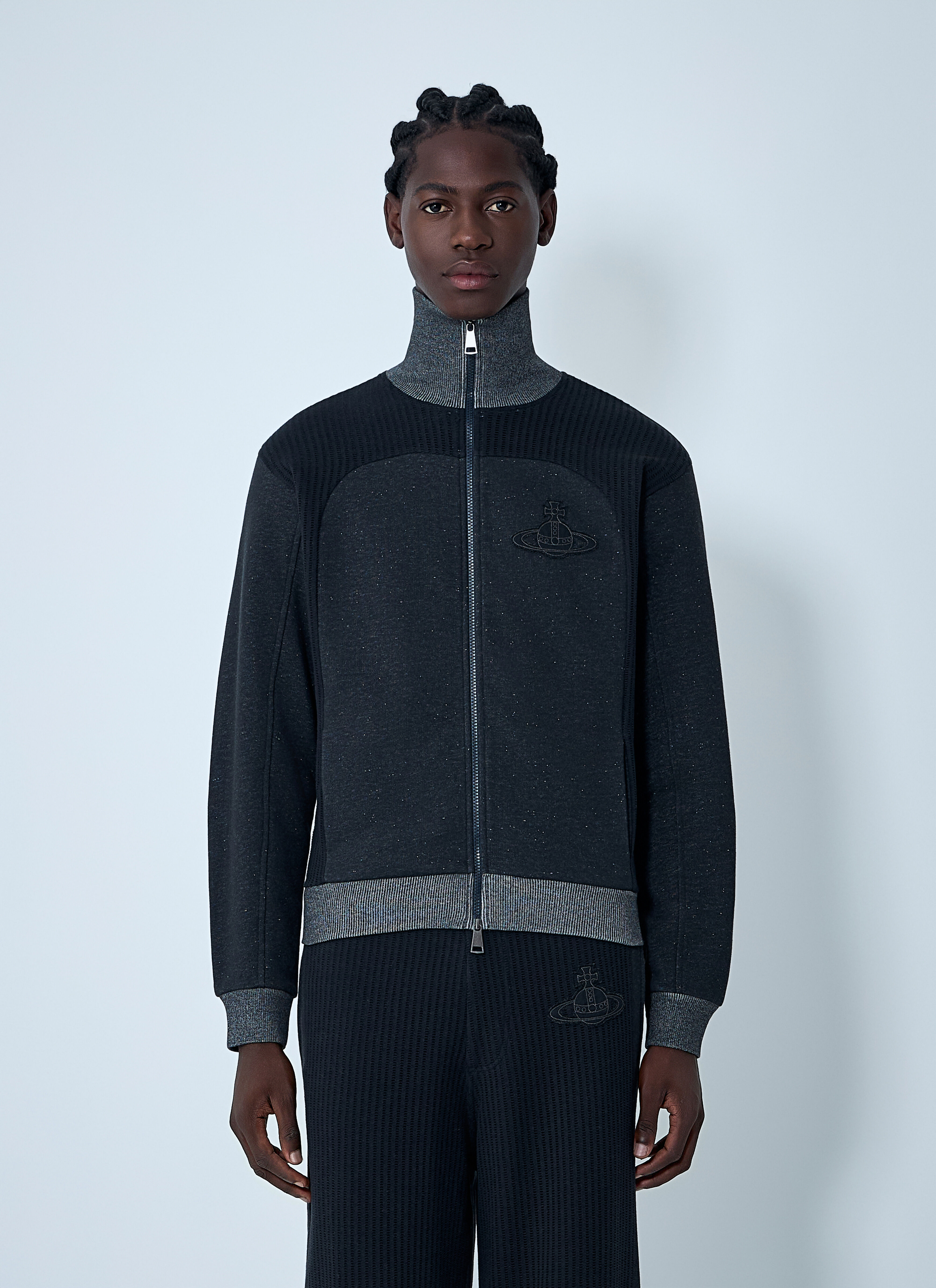 Vivienne Westwood Men's' Alien Track Jacket in Charcoal | LN-CC®