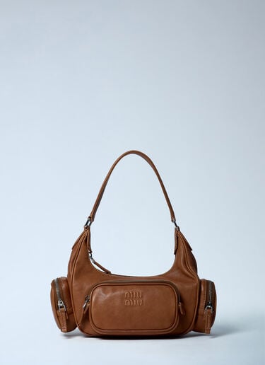 Pocket Handbag Miu Miu Pocket Handbag Camel miu0262116