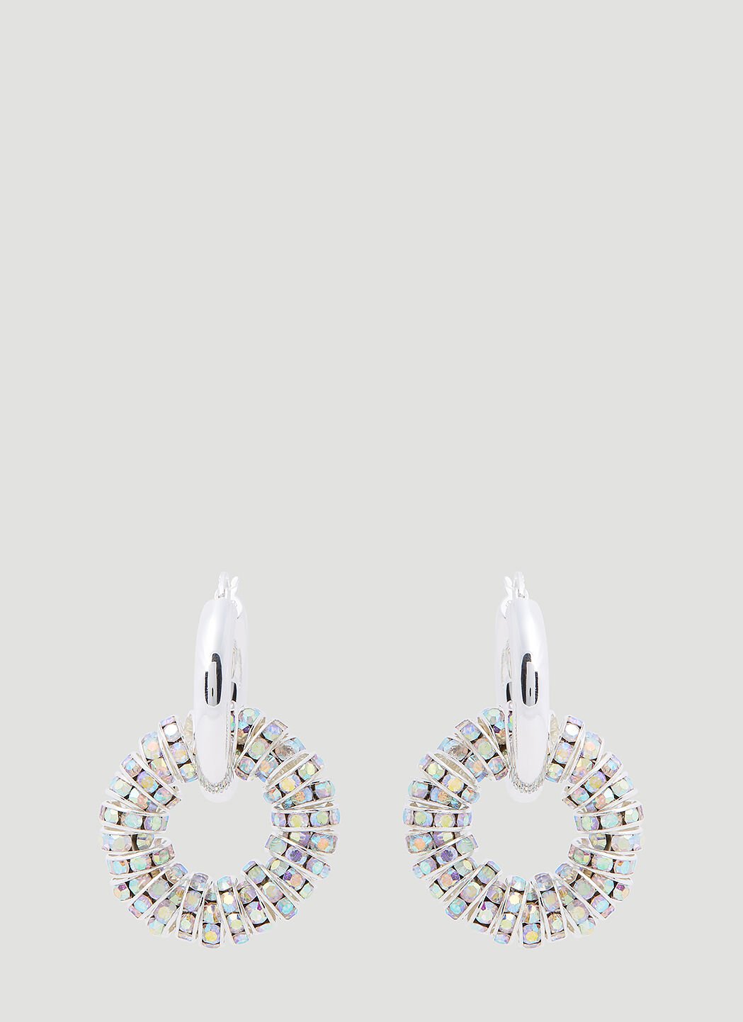 Vivienne Westwood Les Créoles Grandes Earrings Black vww0156002
