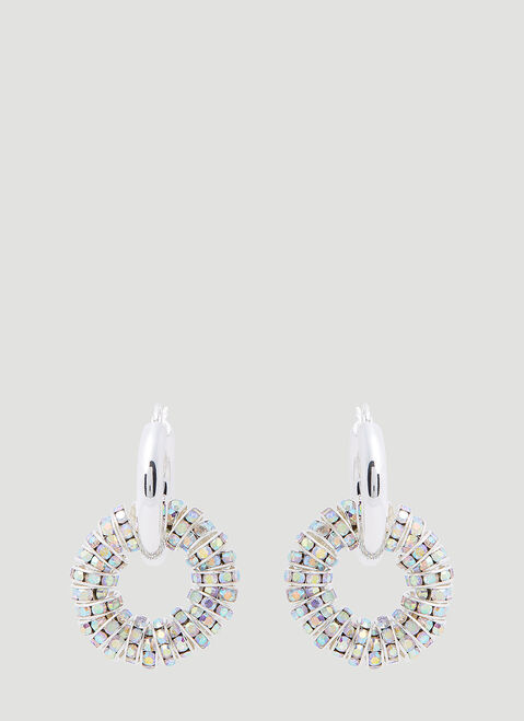 Pearl Octopuss.y Les Créoles Grandes Earrings Silver prl0353008