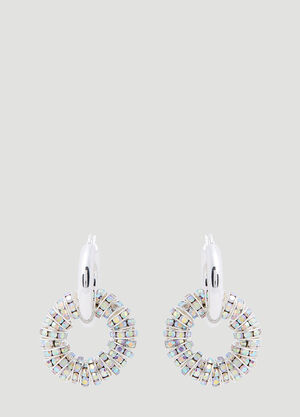 Pearl Octopuss.y Les Créoles Grandes Earrings White prl0355004