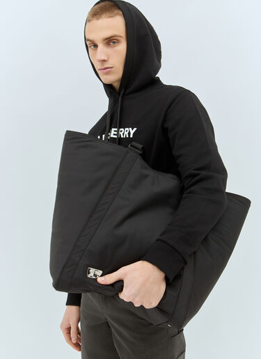Burberry シールドフィールドトートバッグ ブラック bur0158022