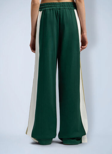 Monogram Track Pants Palm Angels Monogram Track Pants Dark Green pma0262114