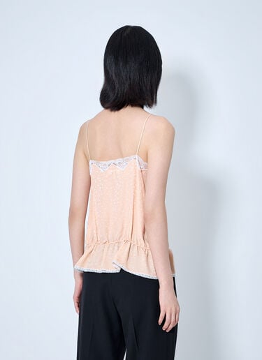 LN-CC® - Chloé: Lace Trim Camisole Top - Pale Pink Chloé Lace Trim Camisole Top Pale Pink chl0264022