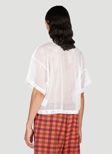Rugby Mesh T-Shirt ERL Rugby Mesh T-Shirt White erl0153005