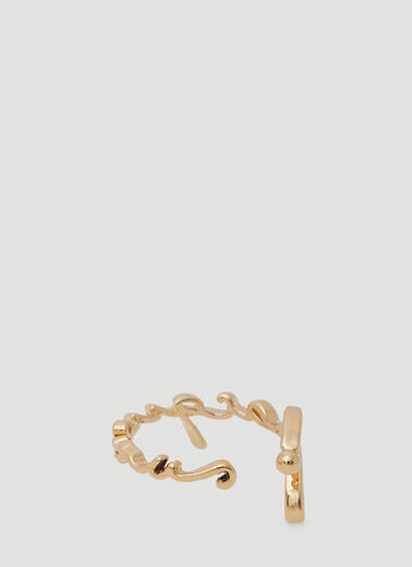 Jacquemus Signature Cuff Ring Gold jac0250059