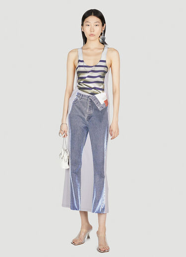 Y/Project x Jean Paul Gaultier Trompe L'Oeil Marinier Dress White jpg0252003