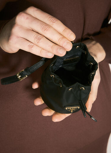 Prada Re-Edition 1978 Re-Nylon Mini Pouch Black pra0258072