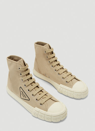 Prada High-Top Sneakers White pra0243040