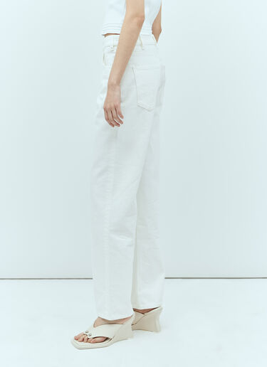 Chloé Straight-Leg Jeans White chl0255020