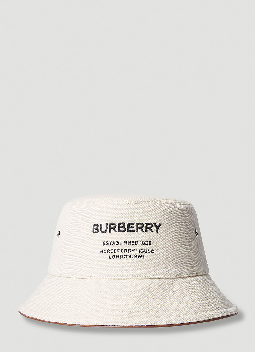 Burberry Horseferry Bucket Hat Beige bur0353006