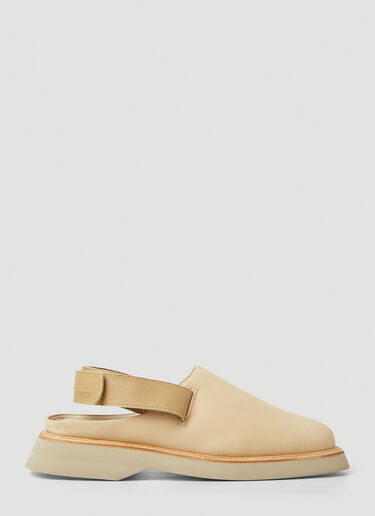 Jacquemus 레 뮬 카레 슈즈 베이지 jac0348002