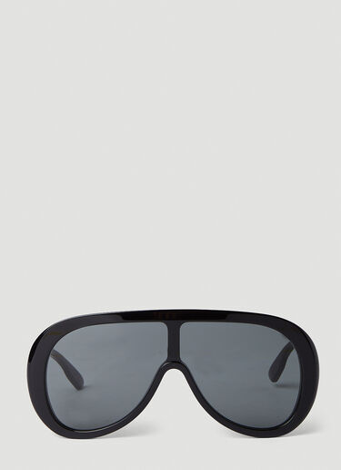Gucci 超大眼罩型太阳镜 黑 guc0151119