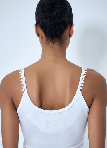 Ribbed Detail Camisole Jacquemus Ribbed Detail Camisole White jac0264021