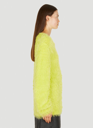1017 ALYX 9SM Fluffy Sweater Yellow aly0250001