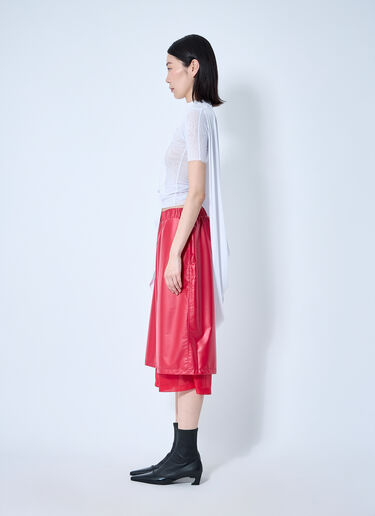 Sia Arnika Draped Mesh Top White sia0260005