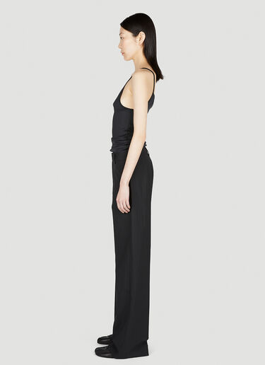 MM6 Maison Margiela Sleeveless Jumpsuit Black mmm0252004