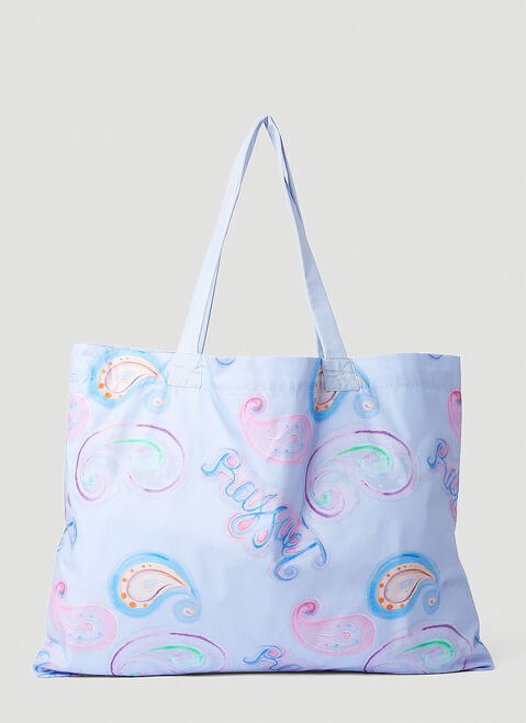 Eastpak x Telfar Paisley Tote Bag Blue est0351002