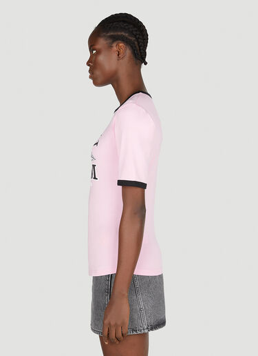 GANNI Gym T-shirt Pink gan0252010