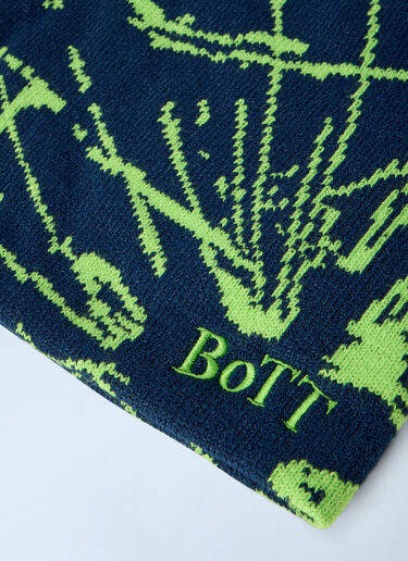 Bott Shattered Skull Beanie Hat Navy bot0165022