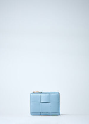 Bottega Veneta Cassette Business Card Holder Light Blue bov0261056