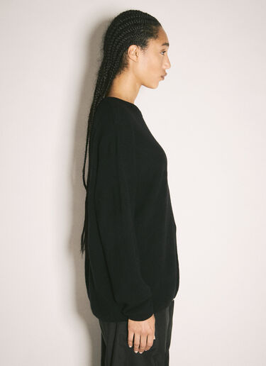 Moncler x Rick Owens Jumbo Crewneck Sweater Black mcs0358017