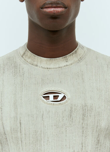 K-Zacky-C Wool Sweater Diesel K-Zacky-C Wool Sweater Grey dsl0154007