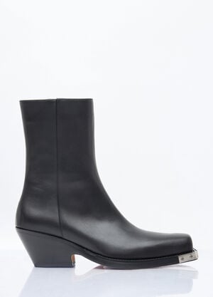 Sportmax Cowboy Boots Black spx0258016