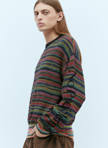 Aries SpaceDye Problemo Knit Sweater Brown ari0154012