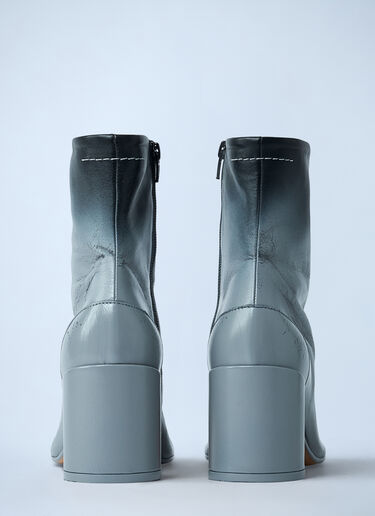 MM6 Maison Margiela 脚趾廓形靴  黑色 mmm0262009