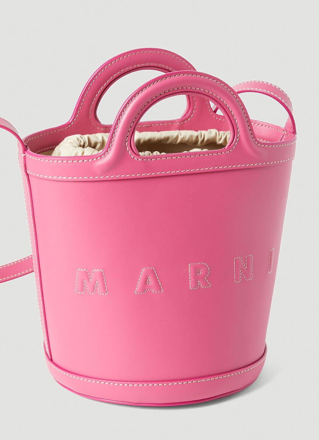 Marni Women s Mini Bucket Shoulder Bag in Pink LN CC