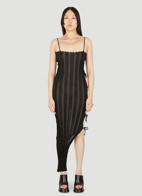 A. ROEGE HOVE Katrine String Dress Brown arh0250004