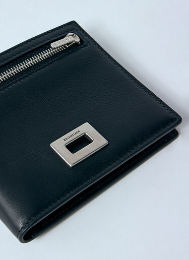 Balenciaga Rodeo 方形折叠钱夹  黑色 bal0159028