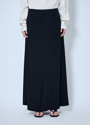 Toteme Flared Jersey Skirt Black tot0265080