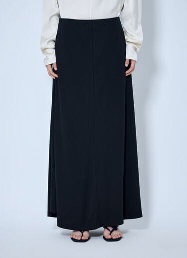 Toteme Flared Jersey Skirt Black tot0265080