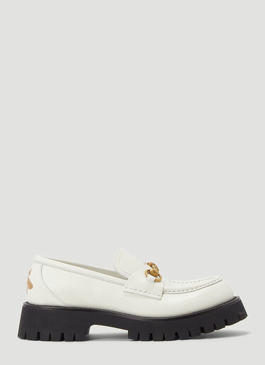 Gucci Horsebit Loafers White guc0243056