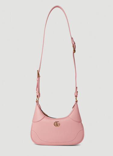 Gucci 柔软新月单肩包 粉色 guc0251255