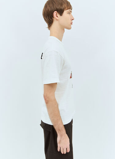 Logo Print T-Shirt Human Made Logo Print T-Shirt White hmd0158002